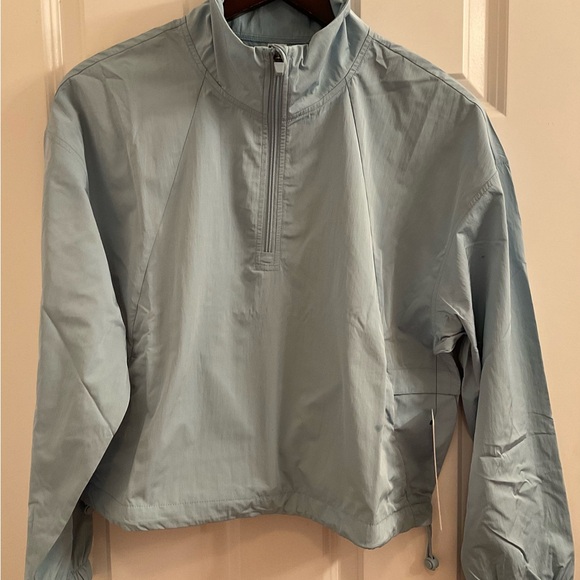 Yogalicious Radiant Andrea Half Zip Crop Jacket - NWT - Medium - Forget Me Not - Picture 3 of 9